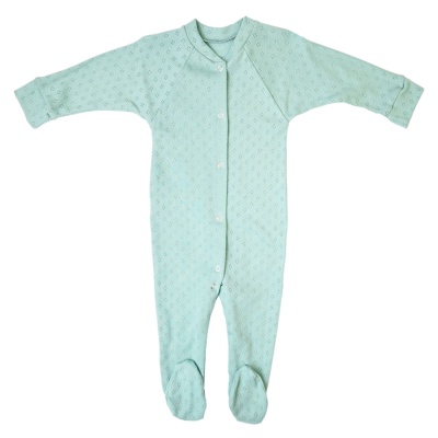 Комбинезон Ажурная рибана Чуди Кидс 129124 светлая полынь 01